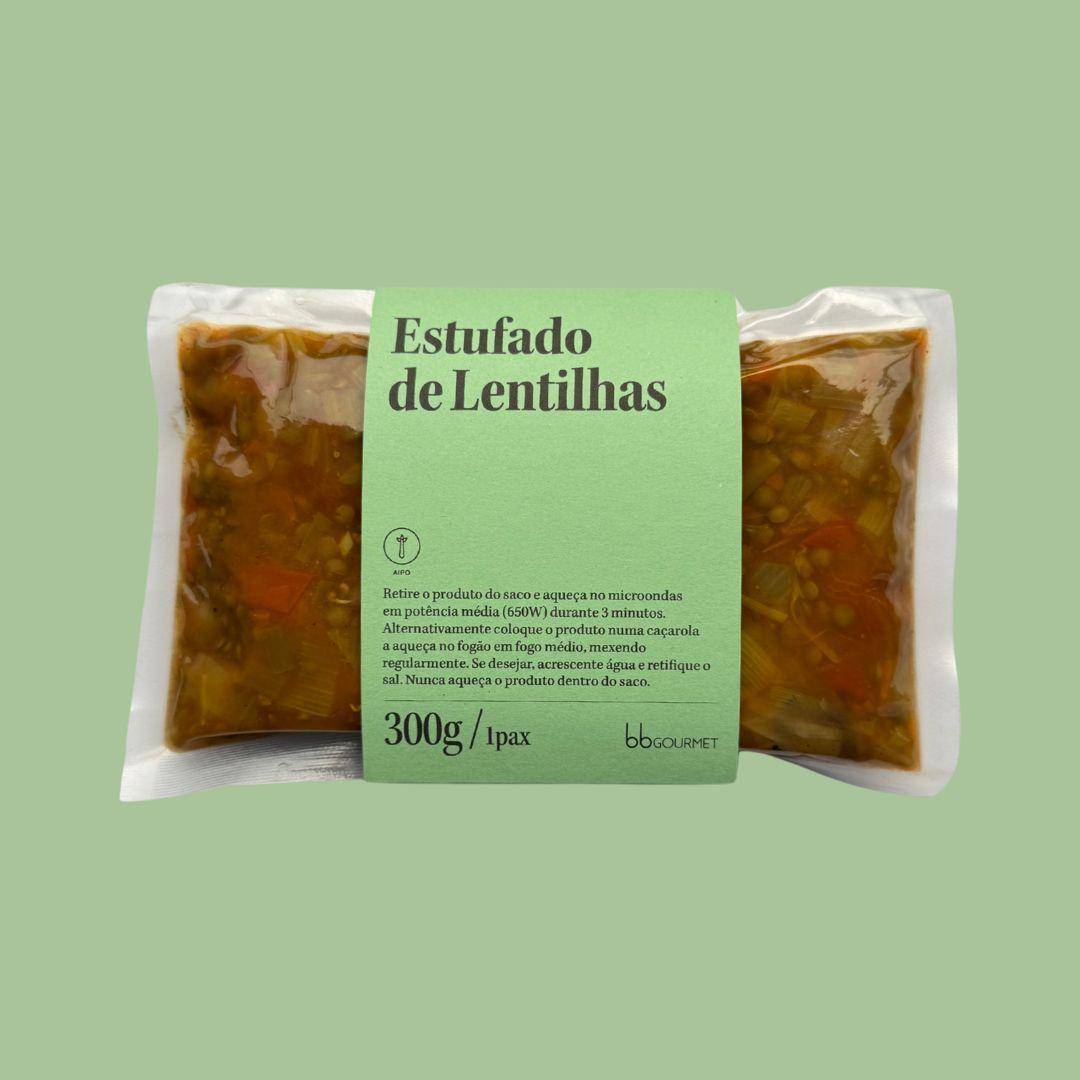 (vegan) Estufado de Lentilhas | refrigerado | 1 pax