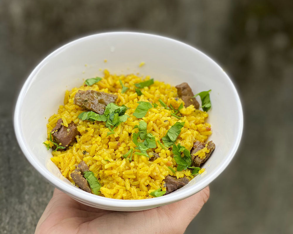 Arroz de Miúdos e Açafrão | refrigerado | 2-3 pax