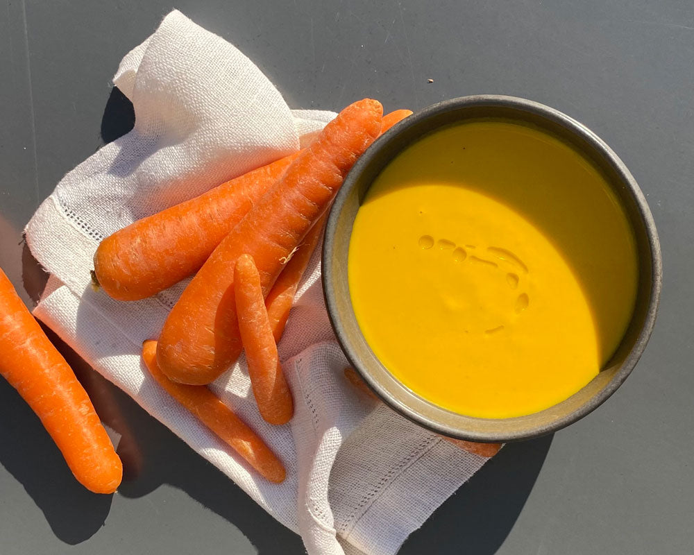 (vegan) Creme de Cenoura sem batata | refrigerado | 1-2 pax
