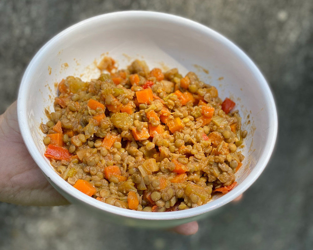 (vegan) Estufado de Lentilhas | refrigerado | 1 pax