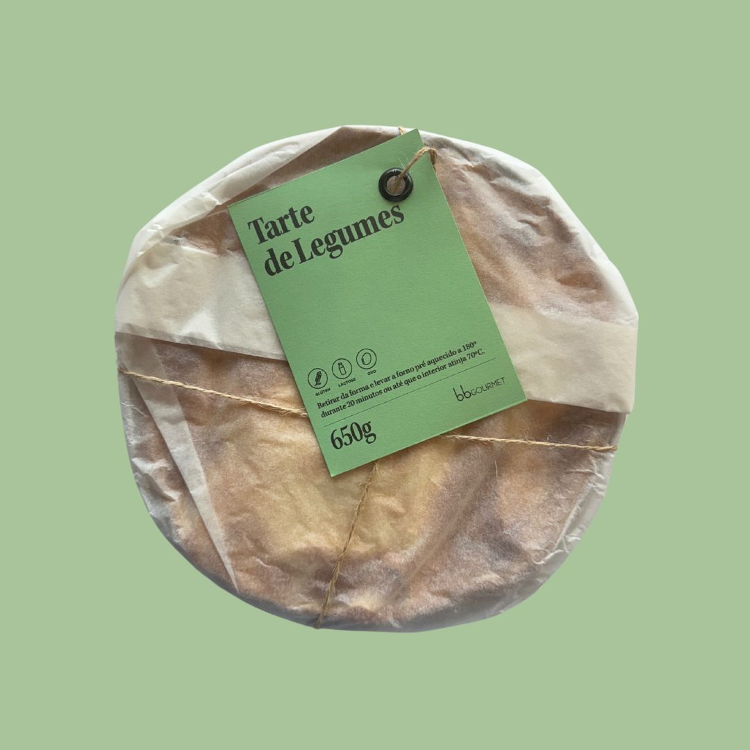 Tarte de Legumes | congelado | 650g | 4 pax