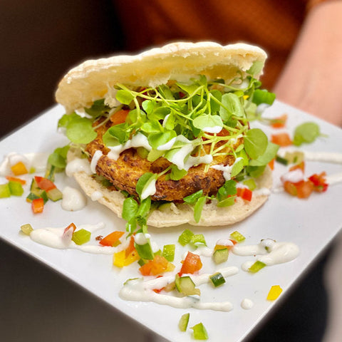Burger Quinoa e Grão (v)