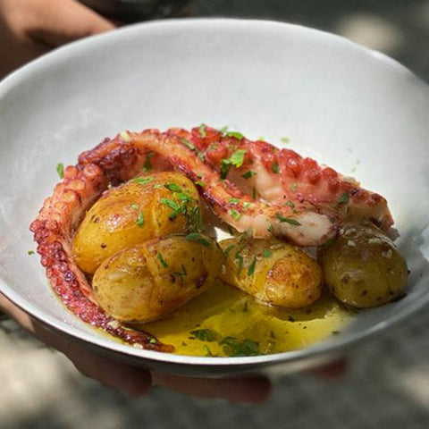 Polvo com Batata a Murro