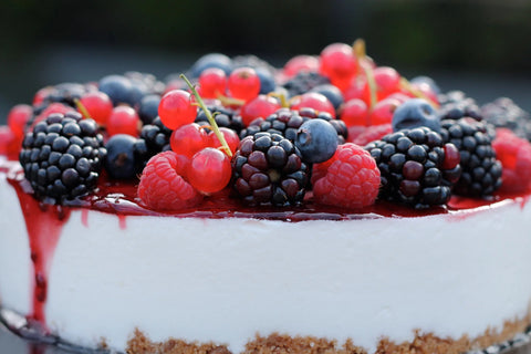 🌟 Cheesecake de Frutos Vermelhos | Festivo