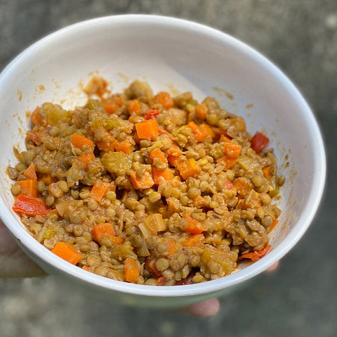 (vegan) Estufado de Lentilhas