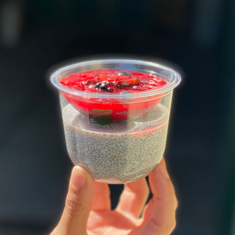 Verrine Chia Frutos Vermelhos