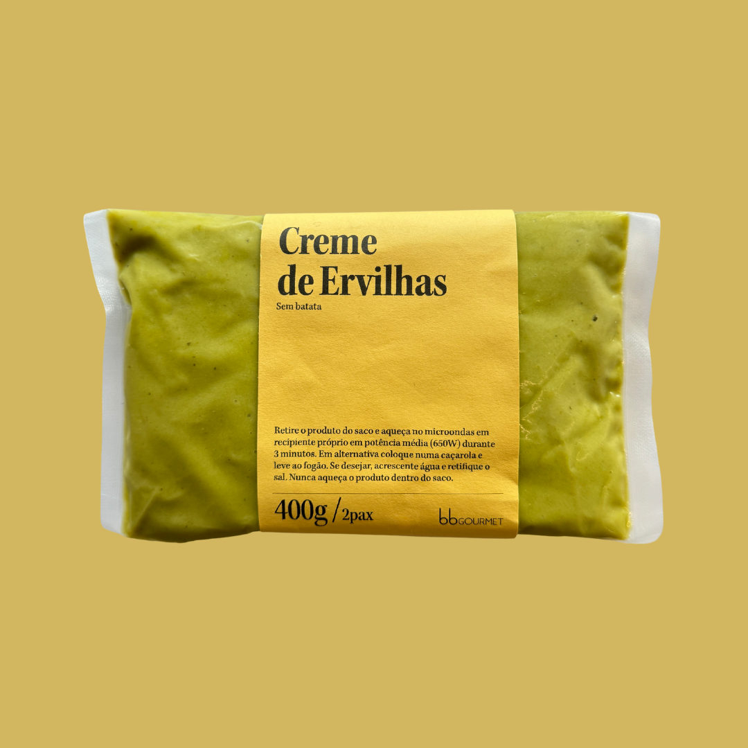 (vegan) Creme de Ervilhas e Hortelã sem batata | refrigerado | 1-2 pax