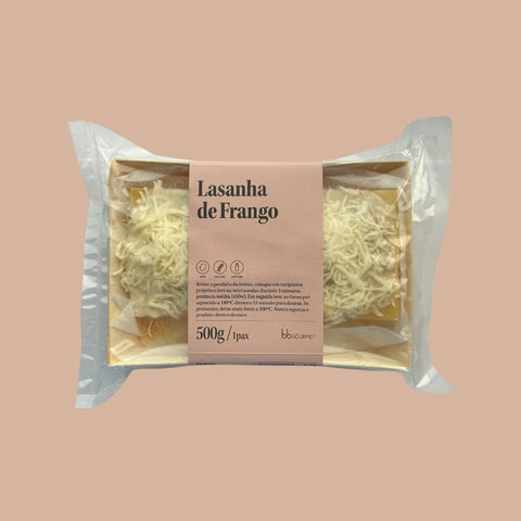 🛒 Lasanha de Frango | congelado | 400g | 1 pax