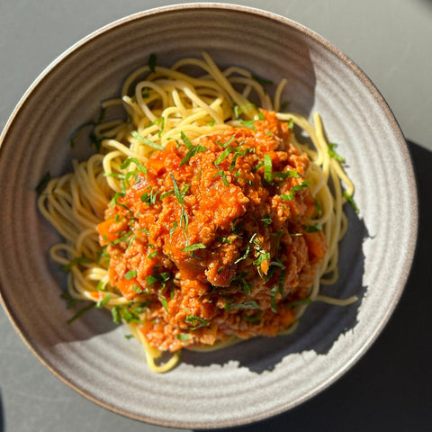 (vegan) Massa Bolonhesa Soja |  refrigerado | 1 pax