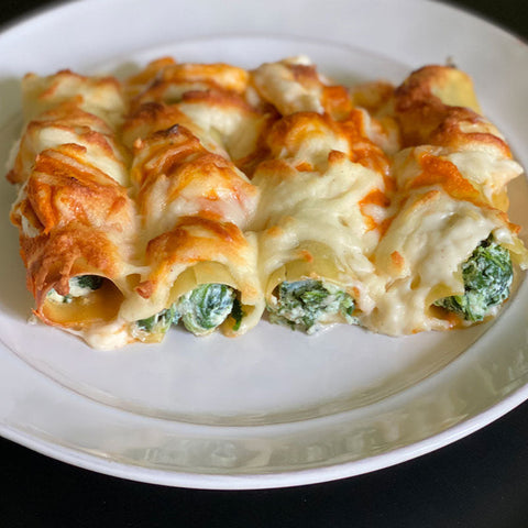 (v) Cannelloni de Espinafre e Ricotta | congelado | 1 pax