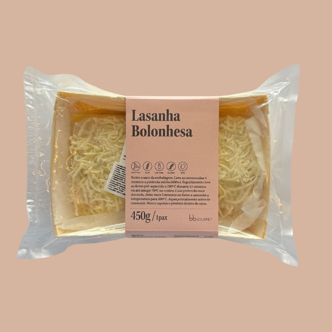 Lasanha à Bolonhesa | congelado | 400g | 1 pax