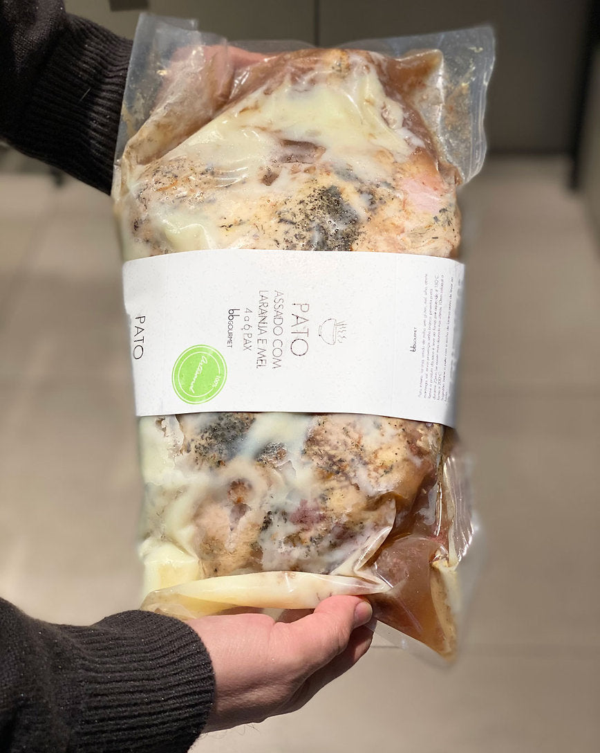 Pato Assado com Laranja e Mel | refrigerado | 2.5kg | 5-7 pax