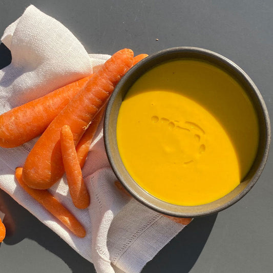 (vegan) Creme de Cenoura sem batata | 1-2 pax
