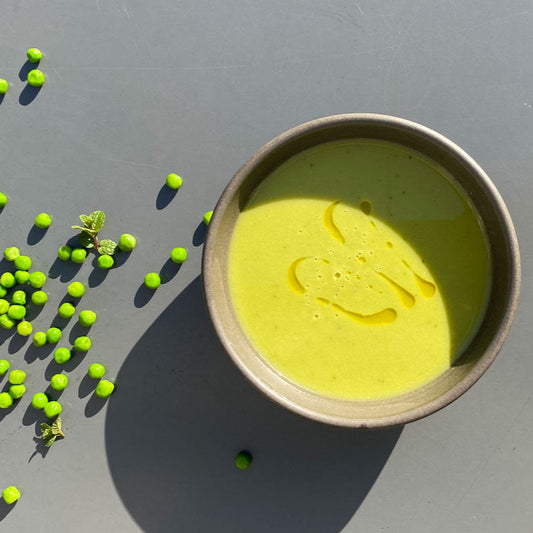 (vegan) Creme de Ervilhas e Hortelã sem batata | 1-2 pax